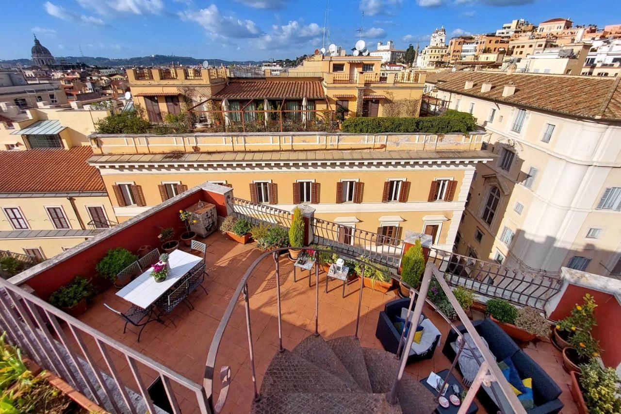 Spagna Penthouse Řím Exteriér fotografie
