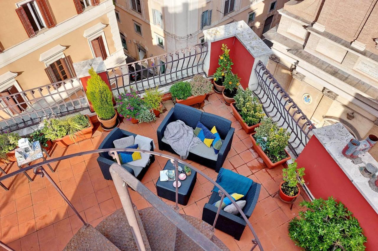 Spagna Penthouse Řím Exteriér fotografie