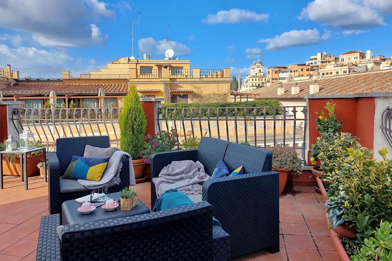 Spagna Penthouse Řím Exteriér fotografie